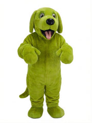 Irish Setter Mascot - Short fur / Lime mascot costume
