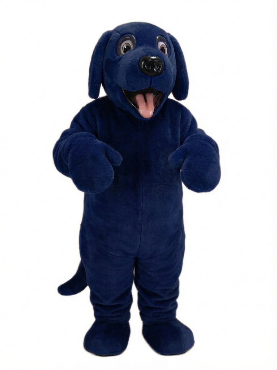 Irish Setter Mascot - Short fur / Navy Blue mascot costume