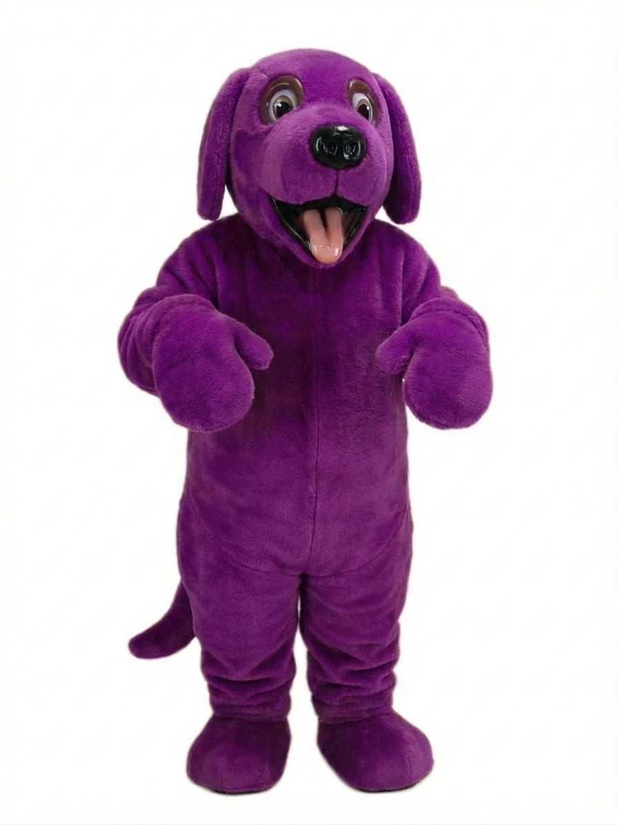Irish Setter Mascot - Short fur / Purple mascot costume