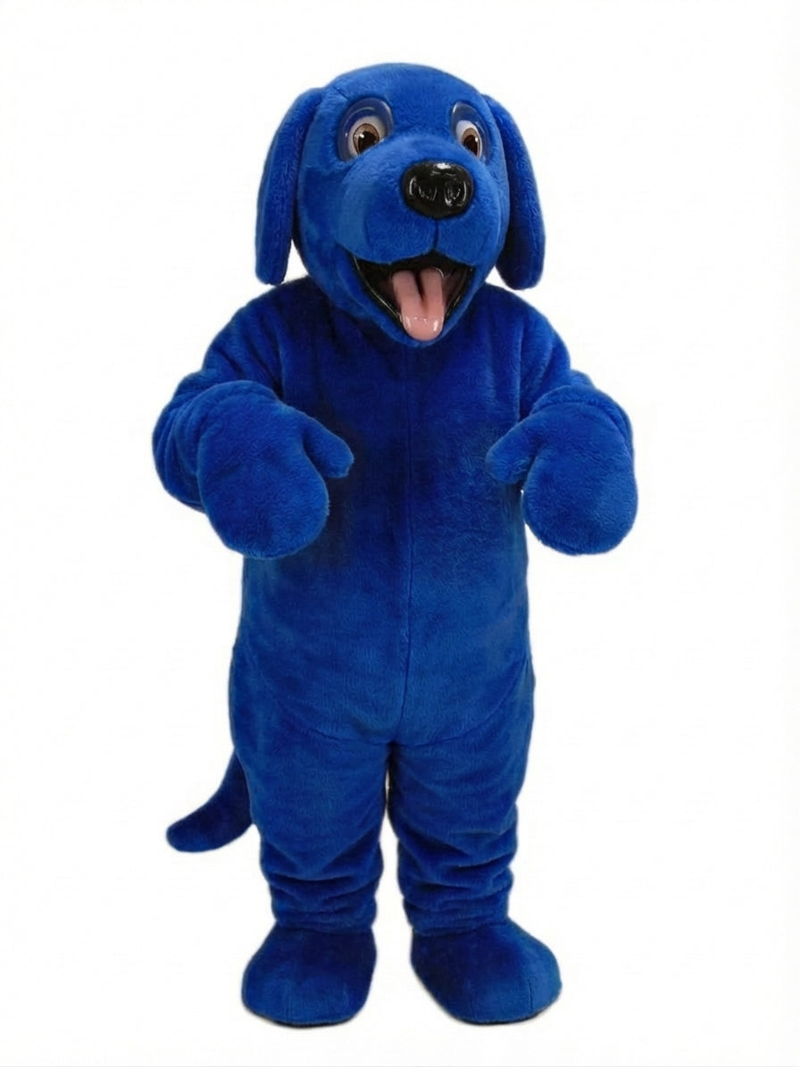 Irish Setter Mascot - Short fur / Royal blue mascot costume