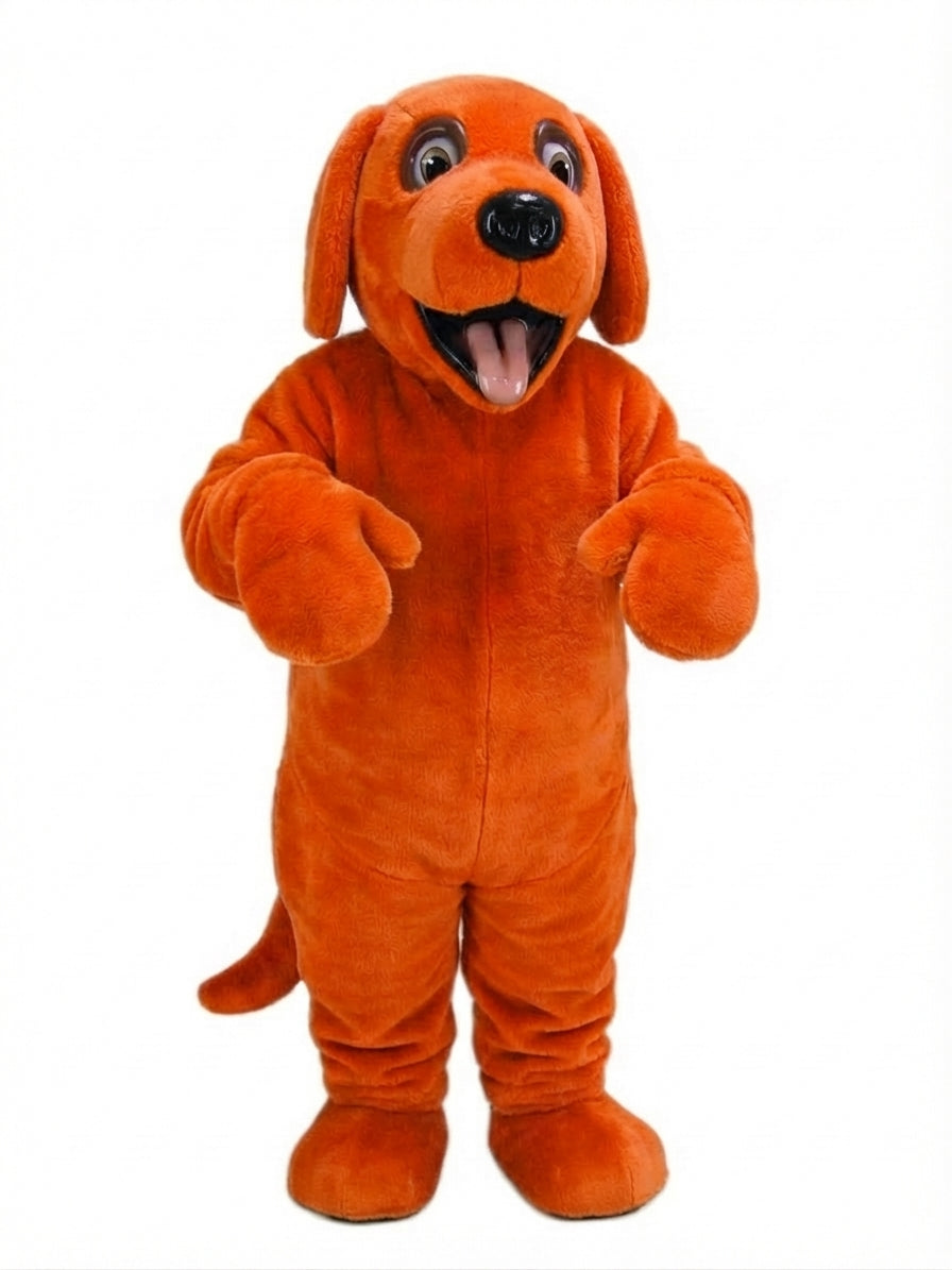 Irish Setter Mascot - Short fur / Tiger Orange mascot costume