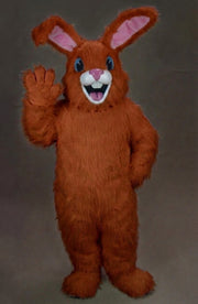 Jack Rabbit Mascot - Long fur / Rust mascot costume