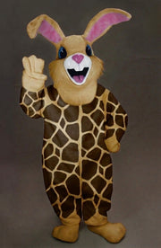 Jack Rabbit Mascot - Short fur / Giraffe mascot costume