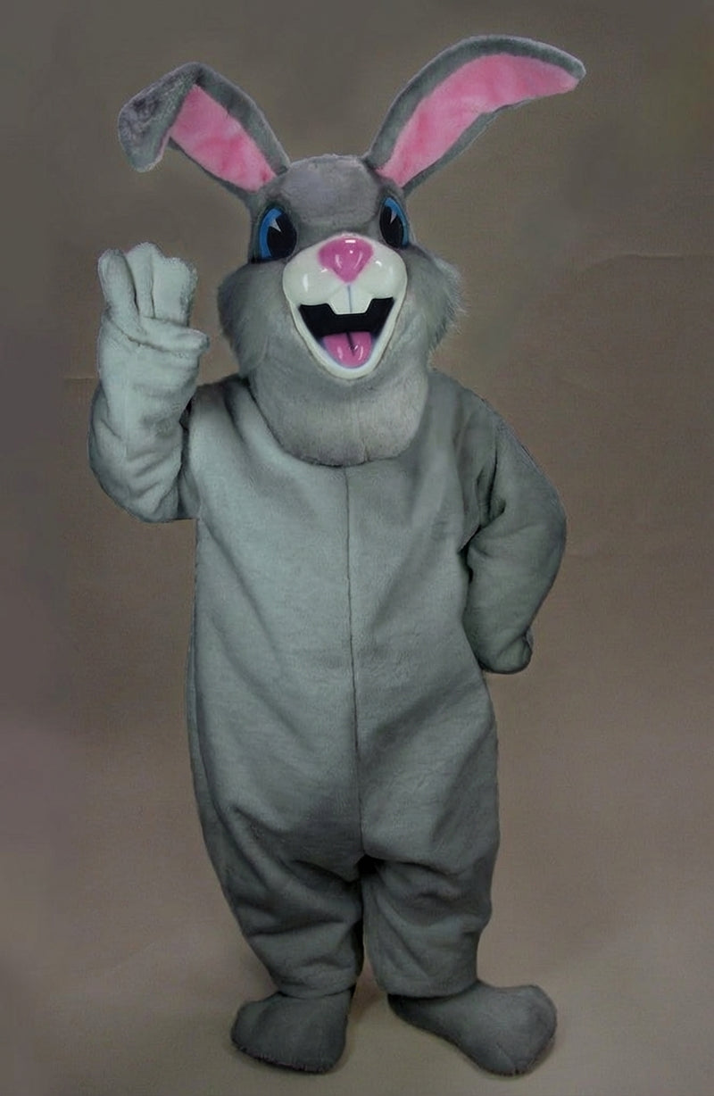 Jack Rabbit Mascot - Short fur / Grey mascot costume