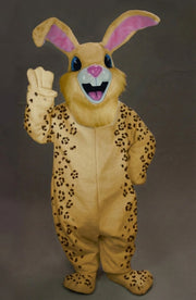 Jack Rabbit Mascot - Short fur / Leopard mascot costume
