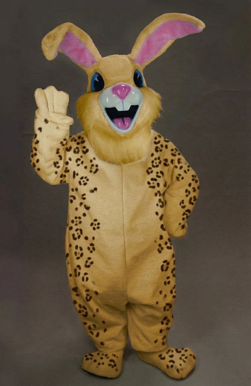 Jack Rabbit Mascot - Short fur / Leopard mascot costume