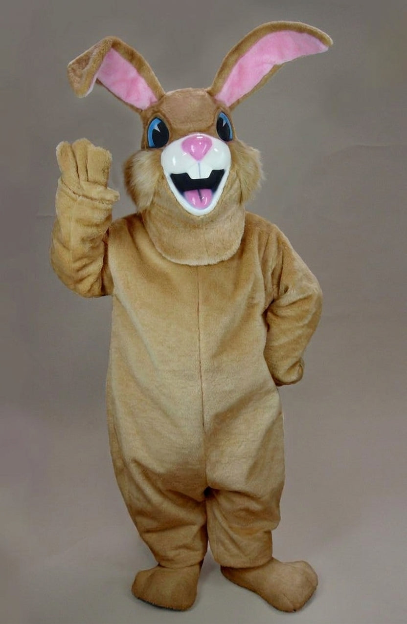 Jack Rabbit Mascot - Short fur / Light Brown mascot costume