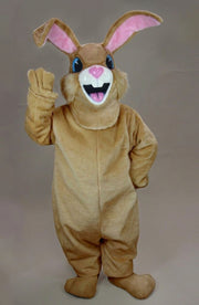 Jack Rabbit Mascot - Short fur / Light Brown mascot costume