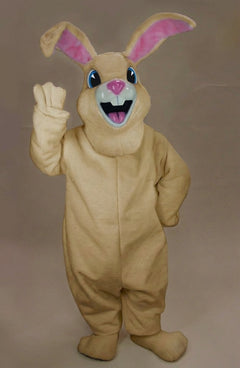 Jack Rabbit Mascot - Short fur / Tan mascot costume