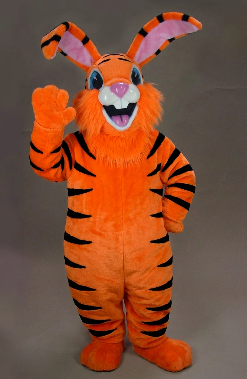 Jack Rabbit Mascot - Short fur / Tiger mascot costume