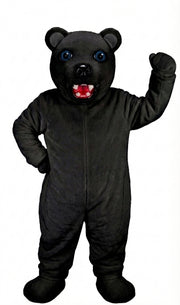 Jr. Polar Bear Mascot (Thermolite) - Short fur / Black mascot costume