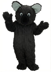 Koala Mascot - Long fur / Black mascot costume
