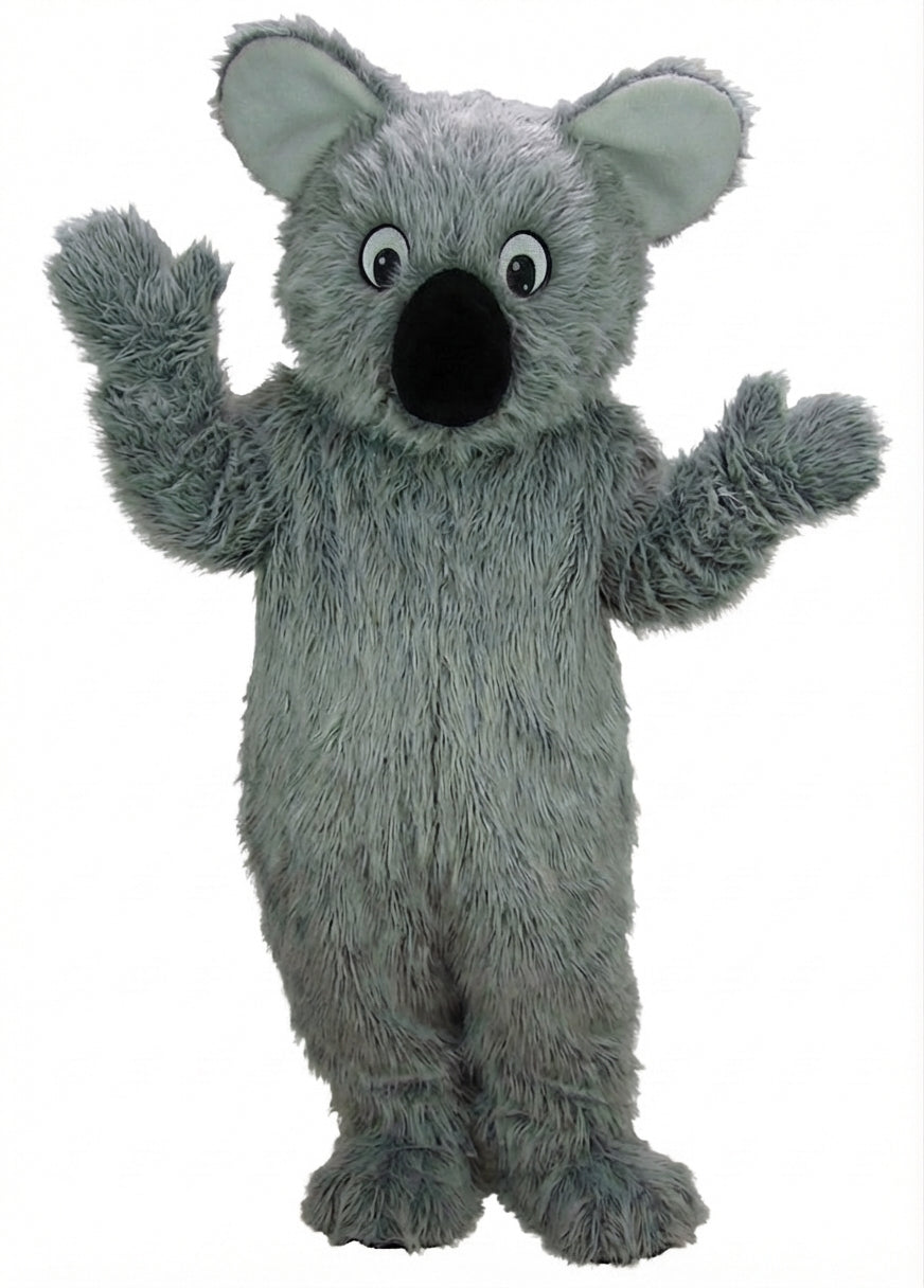 Koala Mascot - Long fur / Grey mascot costume