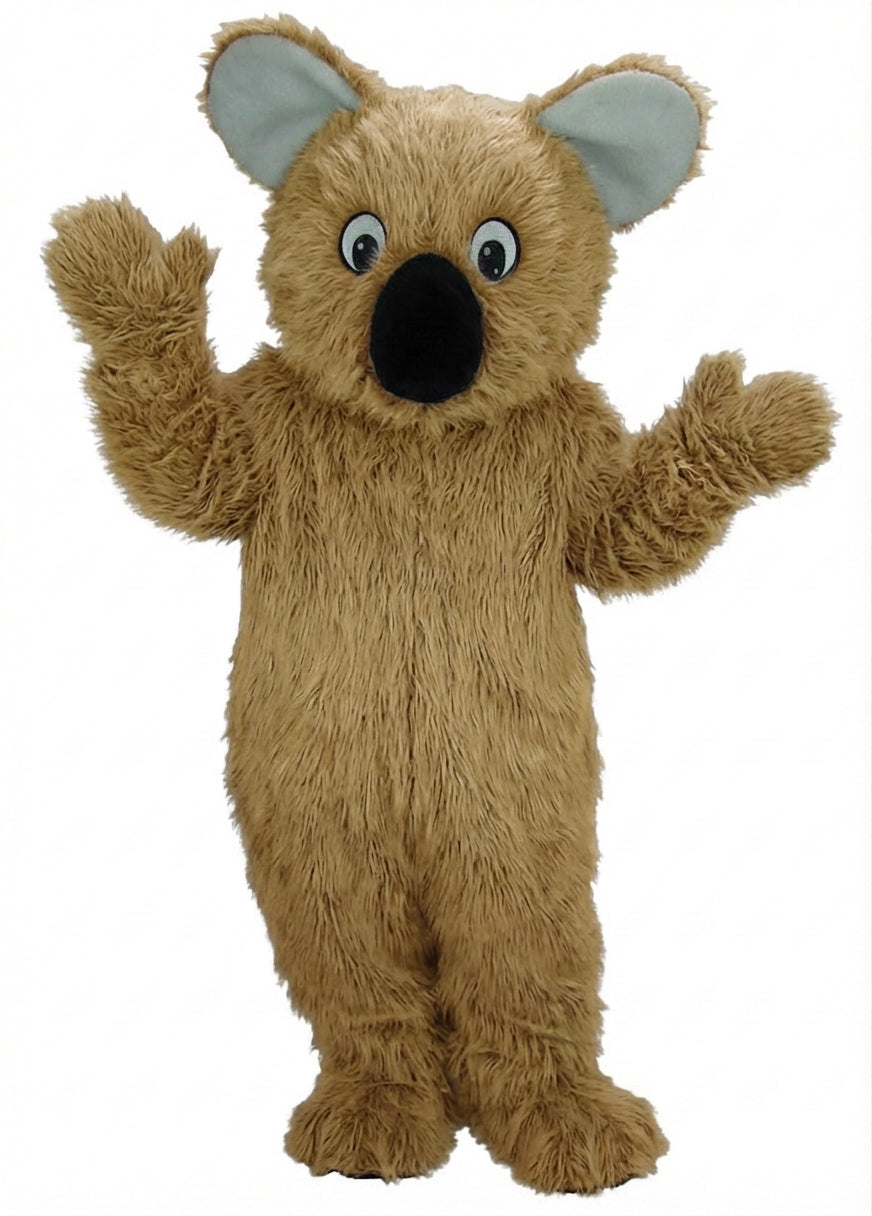 Koala Mascot - Long fur / Tan mascot costume