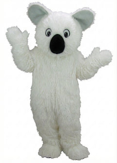 Koala Mascot - Long fur / White mascot costume