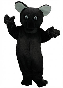 Koala Mascot - Short fur / Black mascot costume
