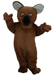 Koala Mascot - Short fur / Chocolate Brown mascot costume