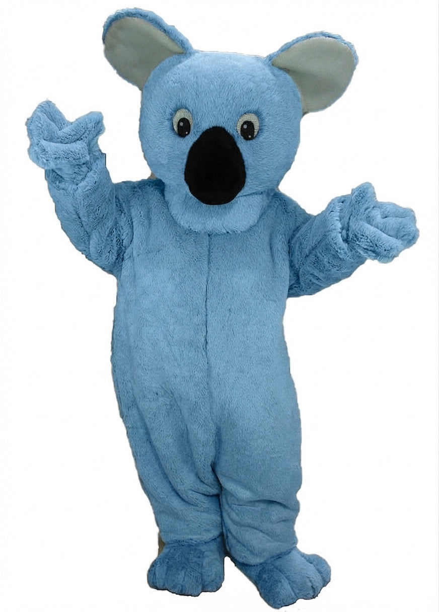 Koala Mascot - Short fur / Light blue mascot costume