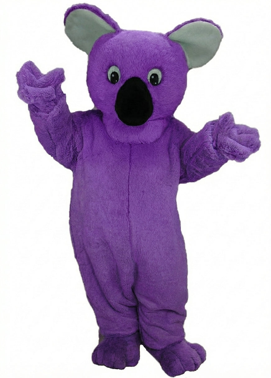 Koala Mascot - Short fur / Purple mascot costume