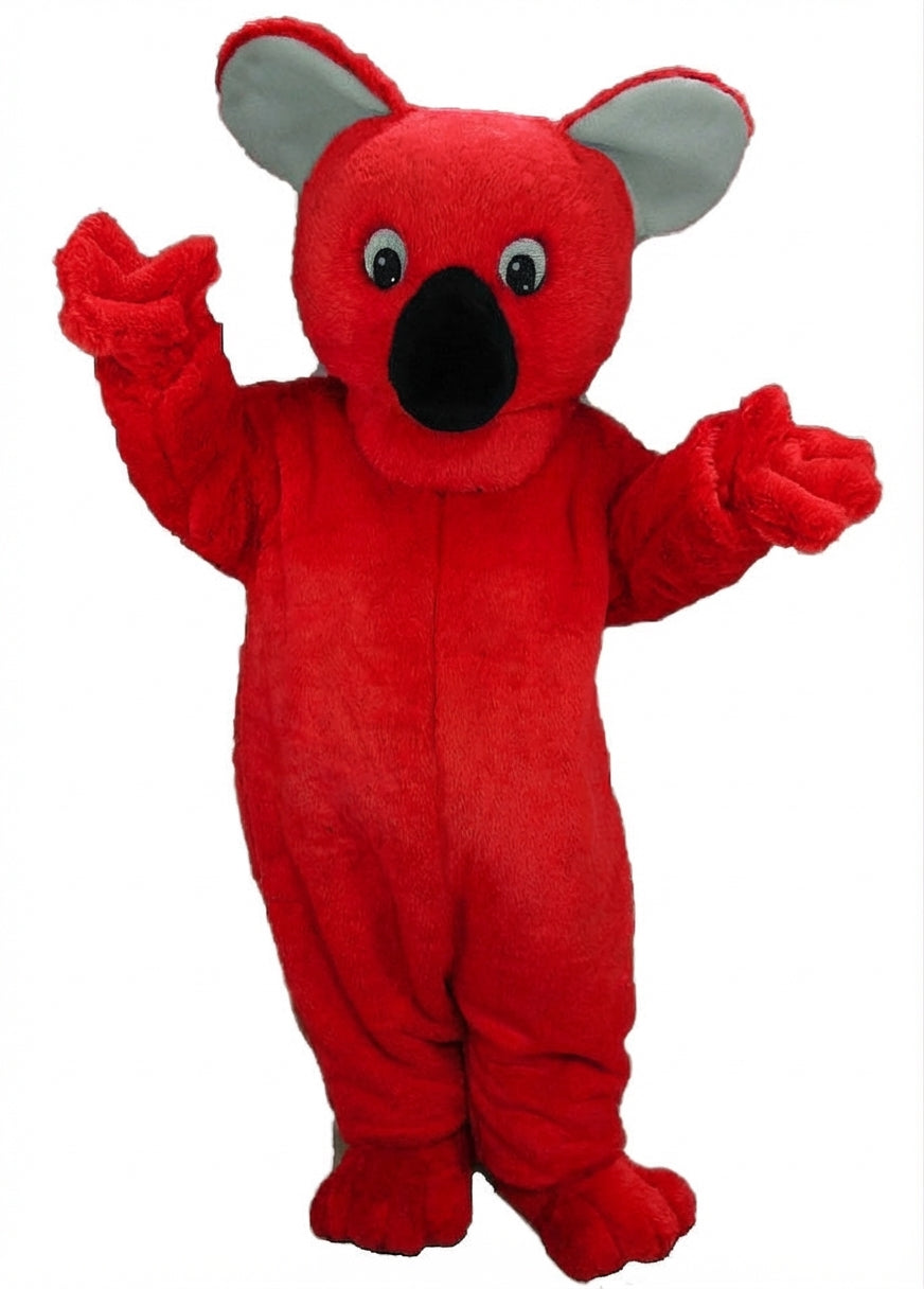 Koala Mascot - Short fur / Red mascot costume