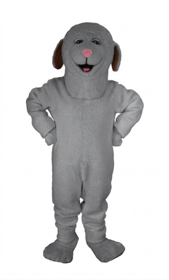 Lamb Mascot (Polyfoam) - short fur Grey