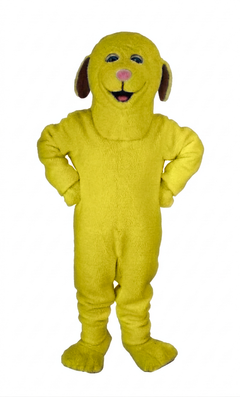 Lamb Mascot (Polyfoam) - short fur Yellow