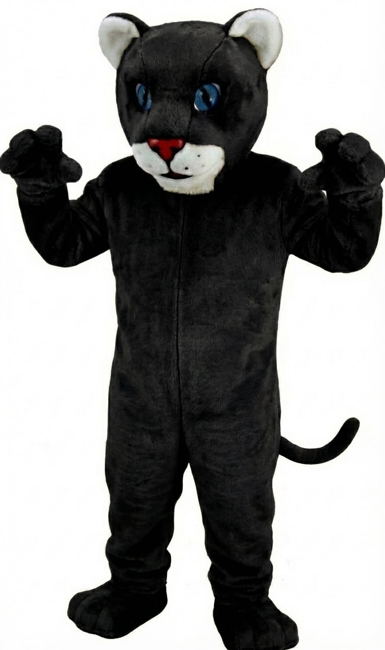 Leopard Cub Mascot (Thermolite) - Short fur / Black mascot costume