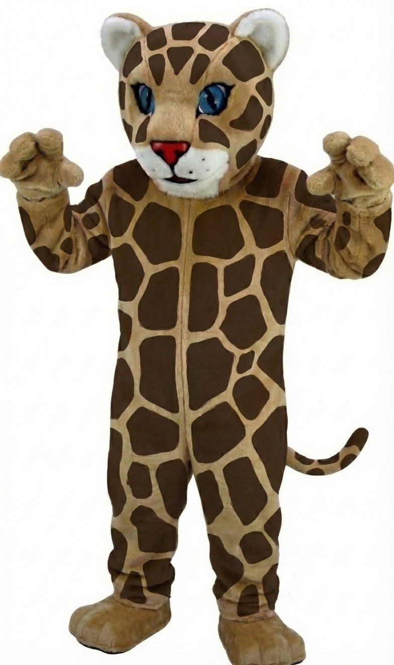Leopard Cub Mascot (Thermolite) - Short fur / Giraffe mascot costume