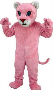 Leopard Cub Mascot (Thermolite) - Short fur / Pink mascot costume