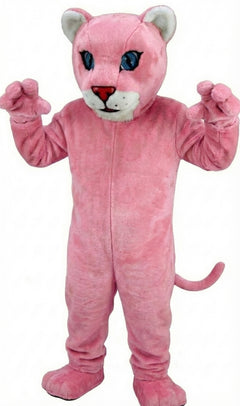 Leopard Cub Mascot (Thermolite) - Short fur / Pink mascot costume