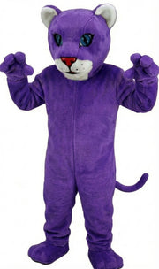 Leopard Cub Mascot (Thermolite) - Short fur / Purple mascot costume
