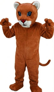 Leopard Cub Mascot (Thermolite) - Short fur / Rust mascot costume