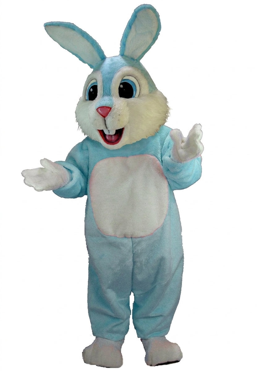Light Blue Rabbit Mascot Costume (Thermolite) - professional mascot costume from The Mascot Store