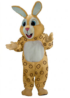 Light Blue Rabbit Mascot (Thermolite) - Short fur / Jaguar mascot costume
