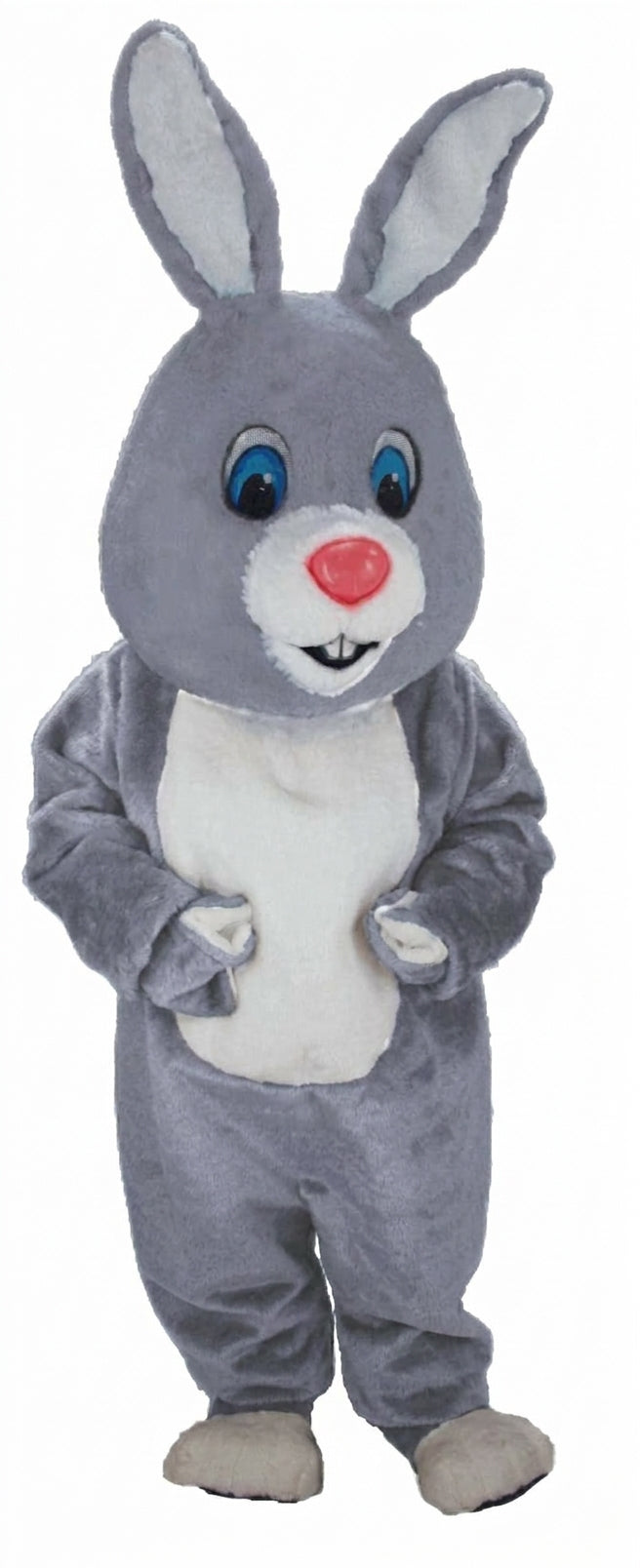 Light Grey Rabbit Mascot Costume (Thermolite) - professional mascot costume from The Mascot Store