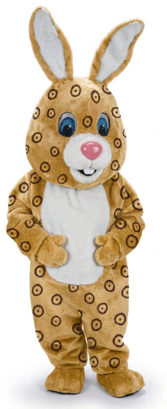 Light Grey Rabbit Mascot (Thermolite) - Short fur / Jaguar mascot costume