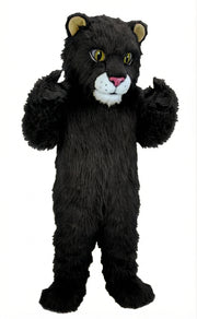 Lion Cub Mascot (Thermolite) - Long fur / Black mascot costume