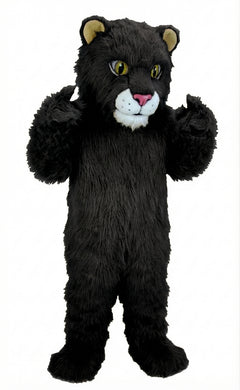 Lion Cub Mascot (Thermolite) - Long fur / Black mascot costume