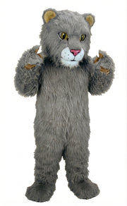 Lion Cub Mascot (Thermolite) - Long fur / Grey mascot costume