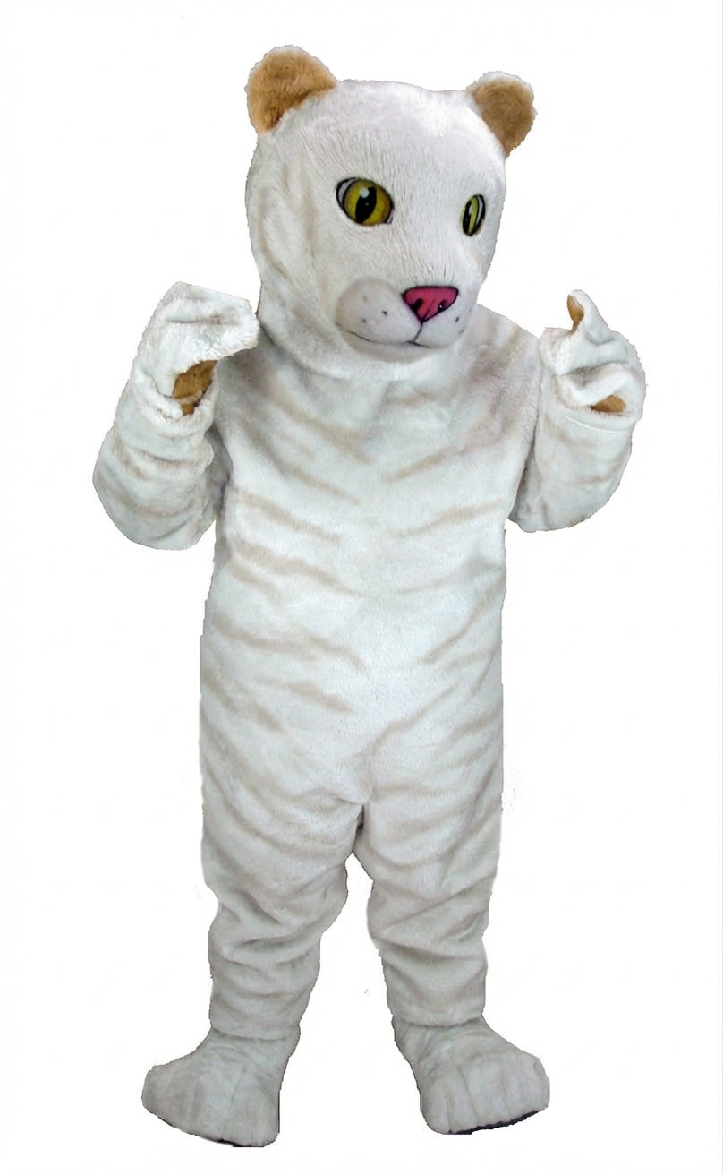 Lion Cub Mascot (Thermolite) - Short fur / Albino Tiger mascot costume