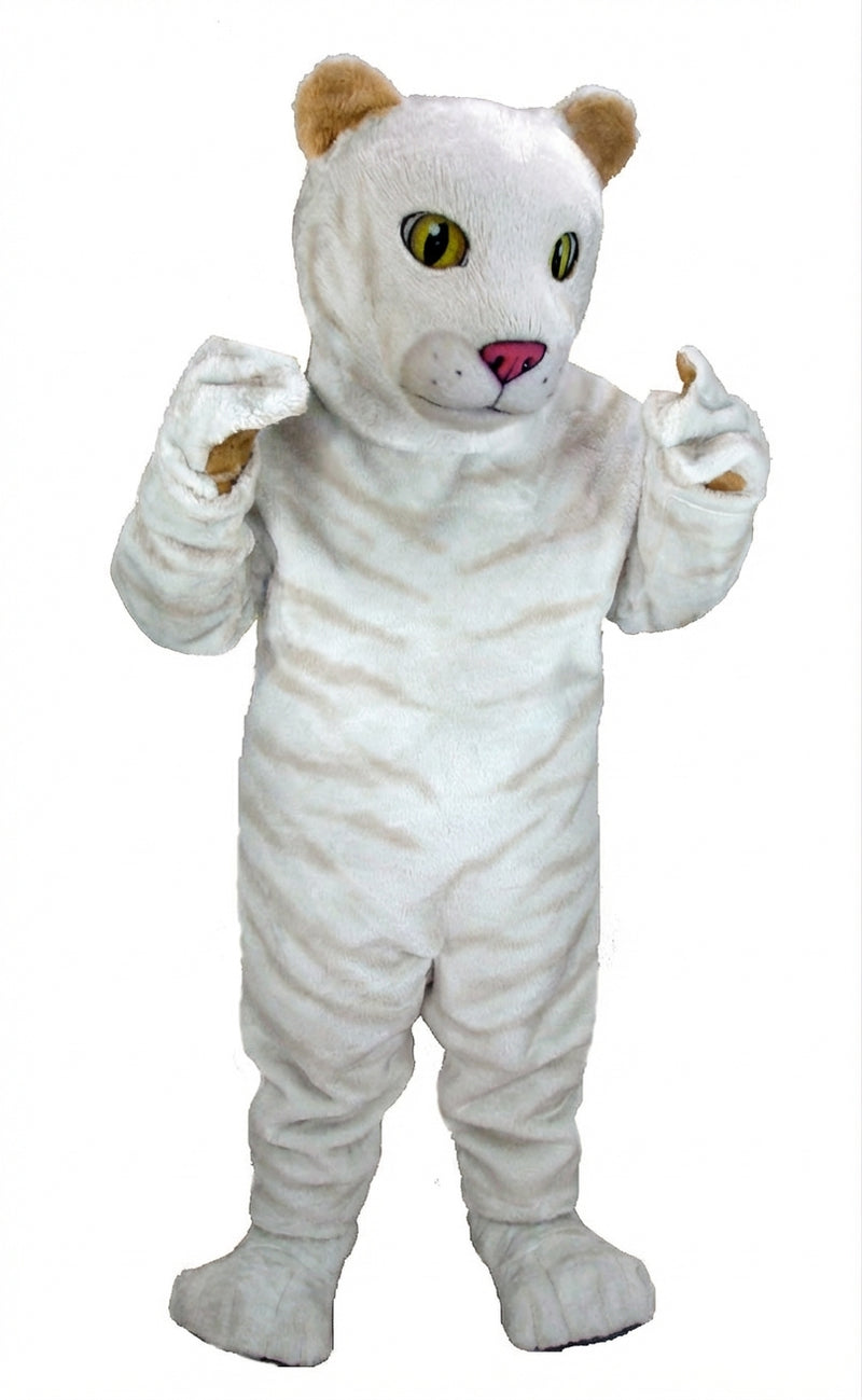 Lion Cub Mascot (Thermolite) - Short fur / Albino Tiger mascot costume
