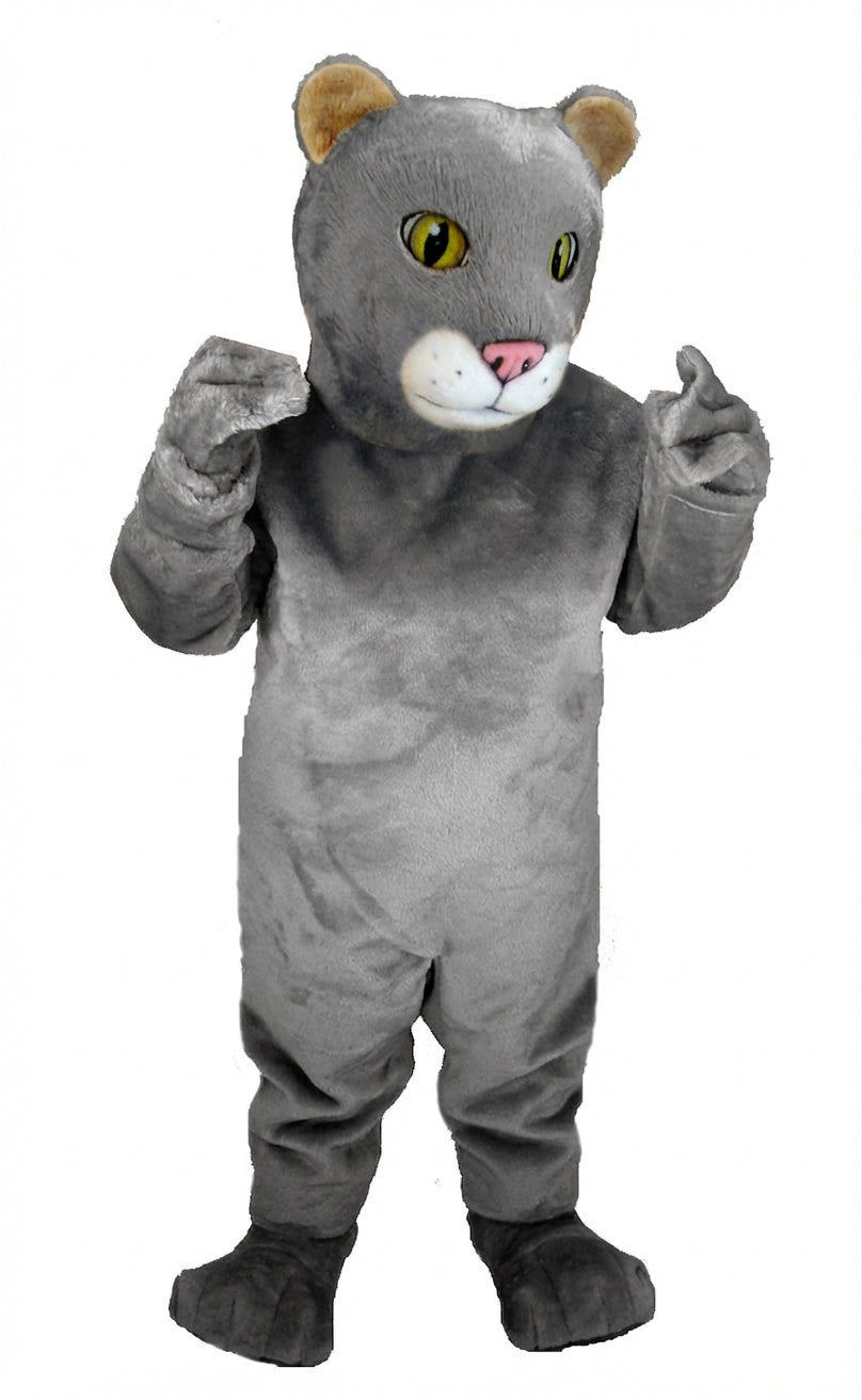 Lion Cub Mascot (Thermolite) - Short fur / Grey mascot costume