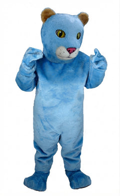 Lion Cub Mascot (Thermolite) - Short fur / Light blue mascot costume
