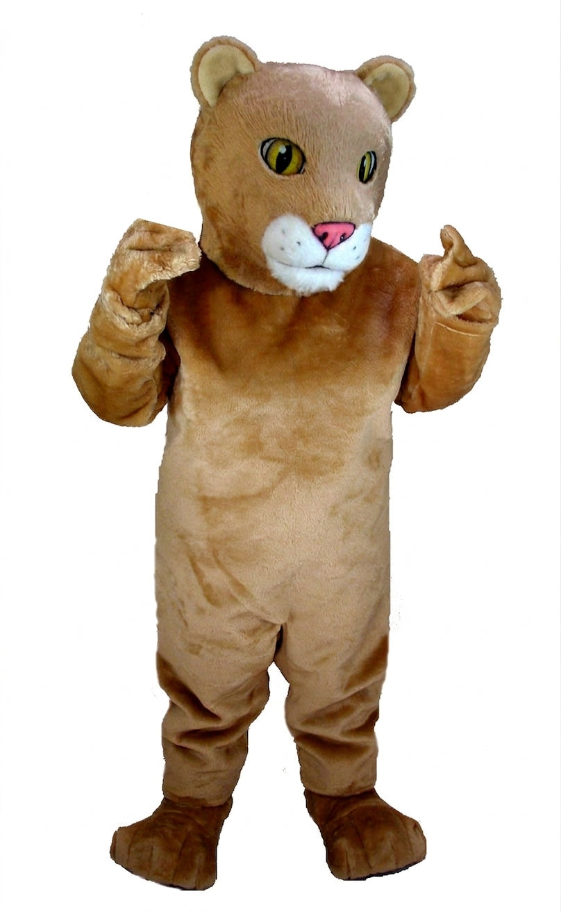 Lion Cub Mascot (Thermolite) - Short fur / Light Brown mascot costume