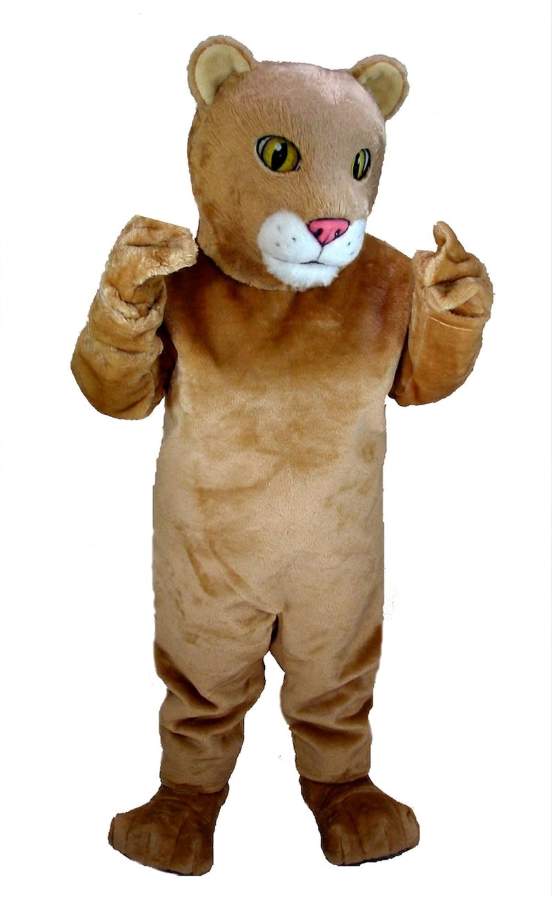 Lion Cub Mascot (Thermolite) - Short fur / Light Brown mascot costume