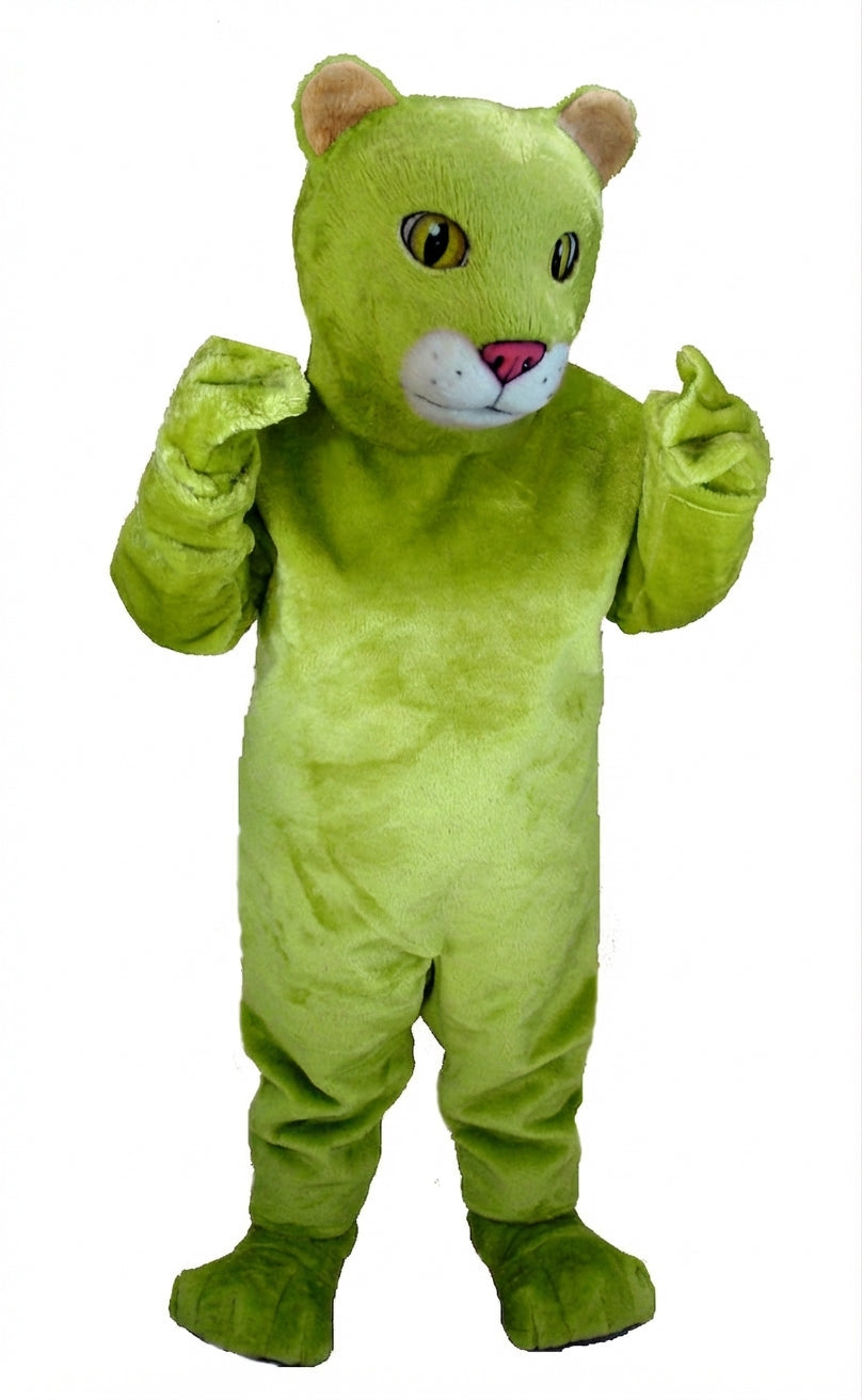 Lion Cub Mascot (Thermolite) - Short fur / Lime mascot costume