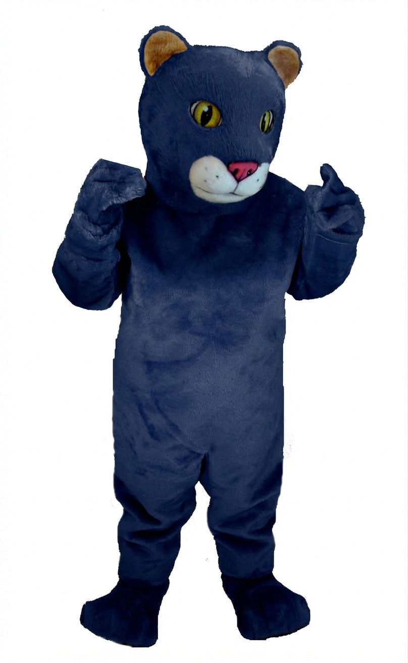 Lion Cub Mascot (Thermolite) - Short fur / Navy Blue mascot costume