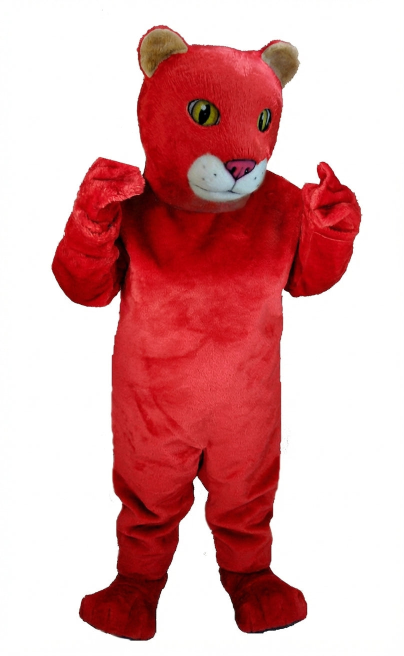 Lion Cub Mascot (Thermolite) - Short fur / Red mascot costume