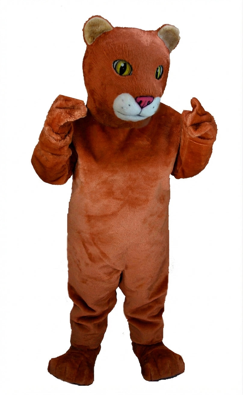 Lion Cub Mascot (Thermolite) - Short fur / Rust mascot costume