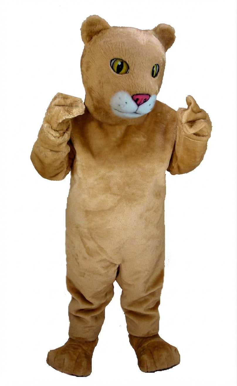 Lion Cub Mascot (Thermolite) - Short fur / Tan mascot costume